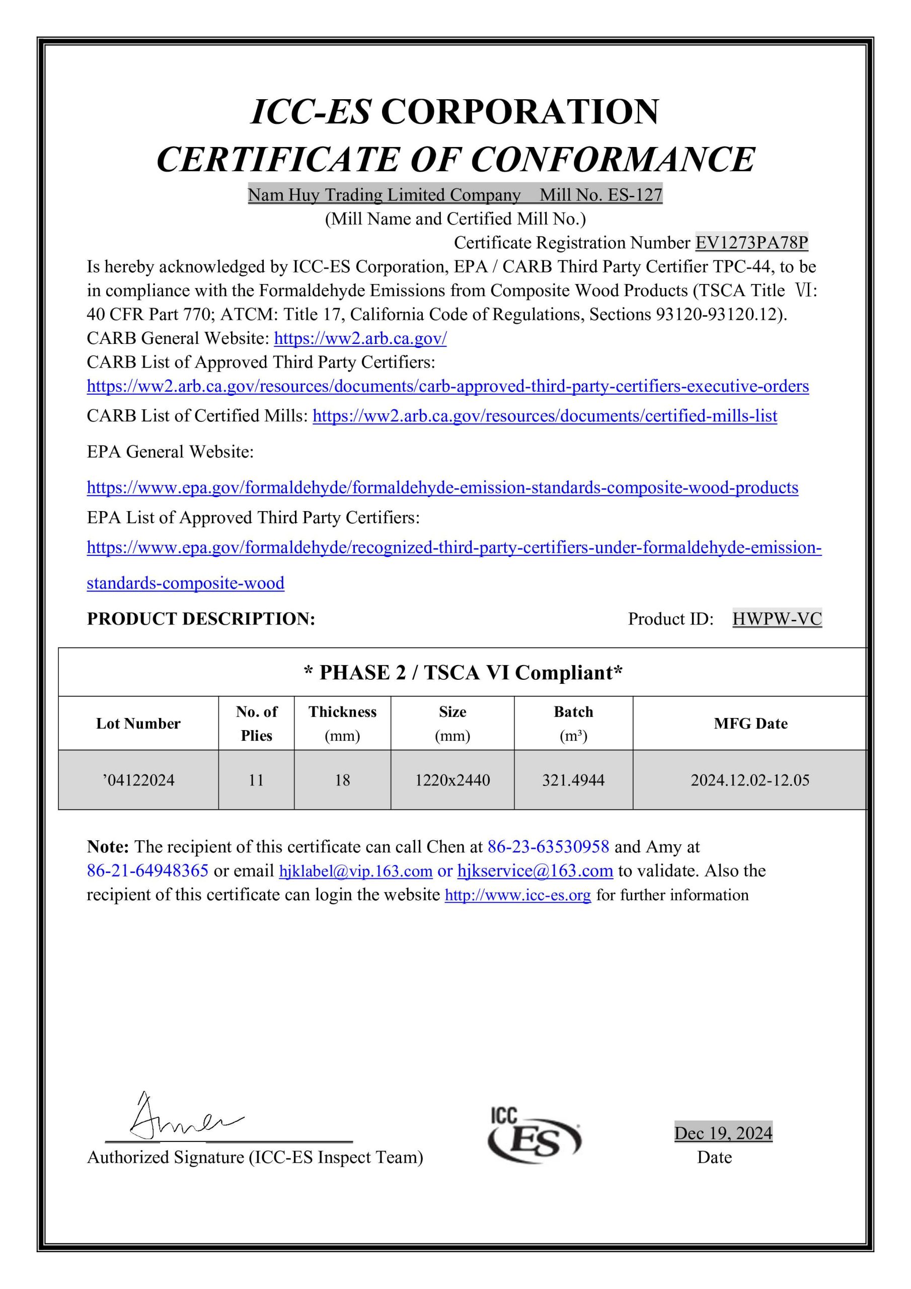 ES-127 CARB 04122024